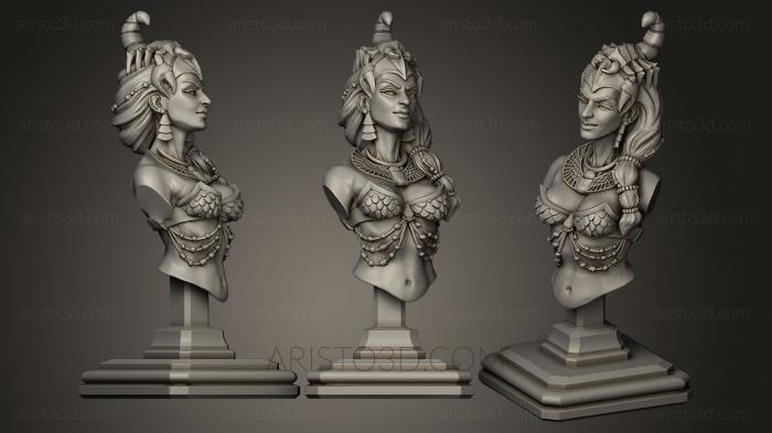 Busts of heroes and monsters (BUSTH_0279) 3D model for CNC machine